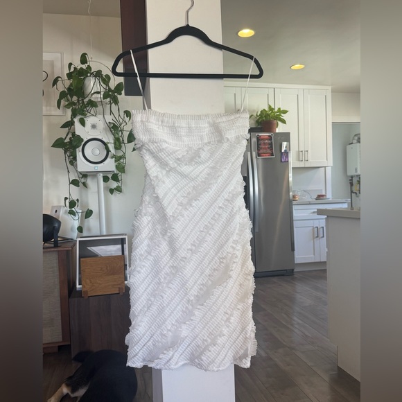 Endless Rose Strapless Textured Fitted Mini Dress - Picture 6 of 8